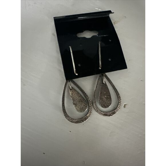 925 Earrings Dangles Drops Vintage Sterling Silver SX 925 Thailand 5.89g - Picture 4 of 6